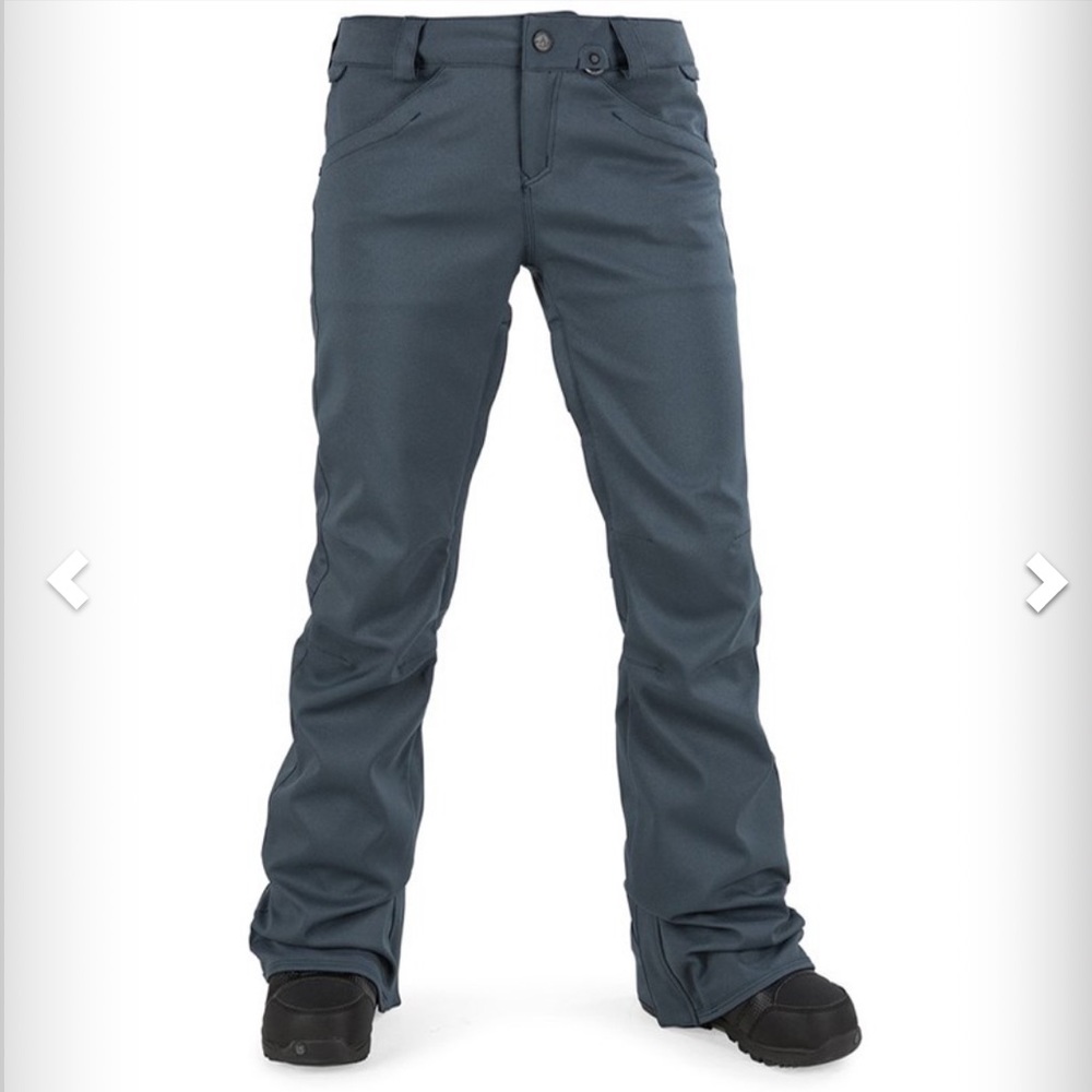 Volcom “Species” slim fit skinny Stretch ski/snowboard Pant (Vintage Navy)